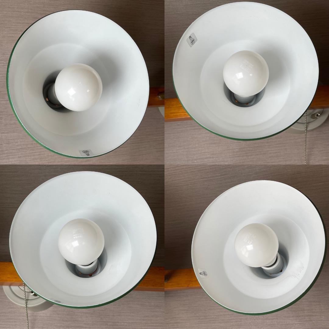 希少✨完動品✨HERMOSA MARTTI 4 ホーローランプ シーリングライト