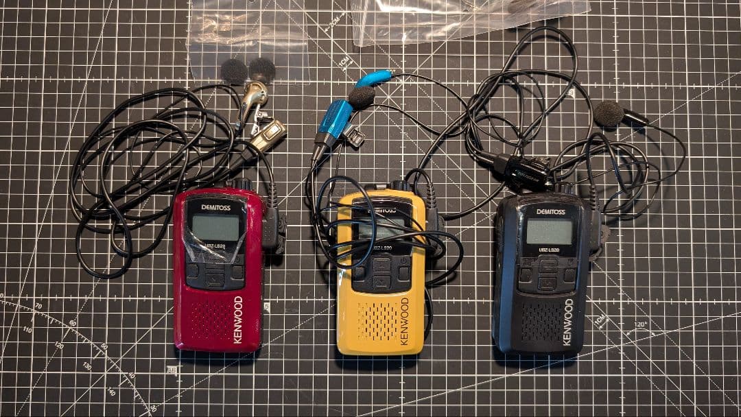 JVC KENWOOD トランシーバー UBZ-LS20　3台セット　中古