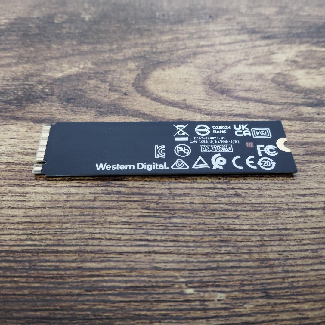 内蔵型SSD WD blue SN580 500GB NVMe M.2 Gen4