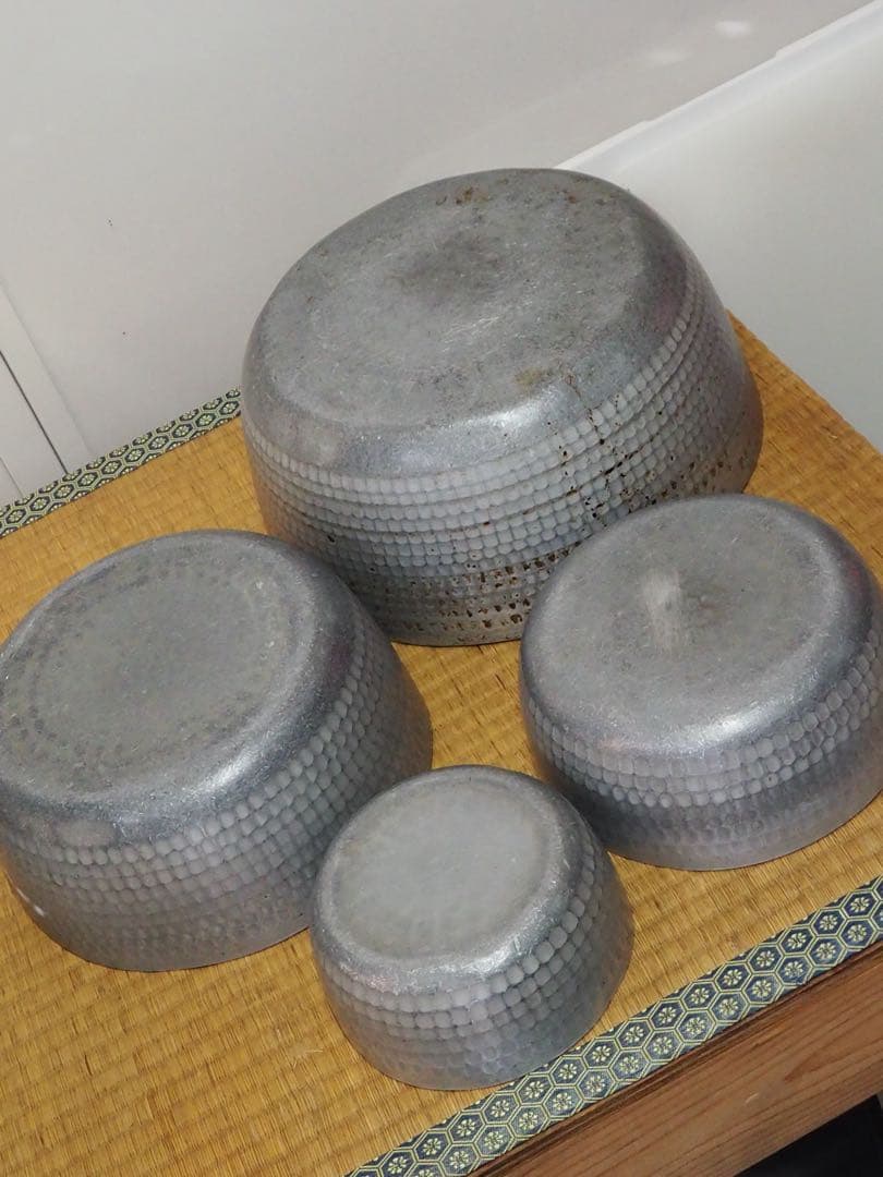 アルミ製　やっとこ鍋　雪平鍋　業務用　4点セット