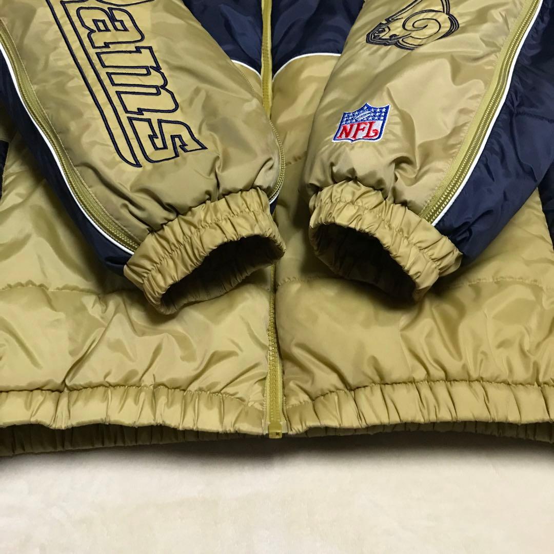 希少　リーボック×N F Lコラボ　ロサンゼルスラムズチームジャケット