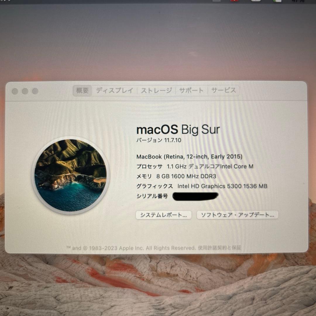 【動作確認済み】MacBook Retina 12インチ