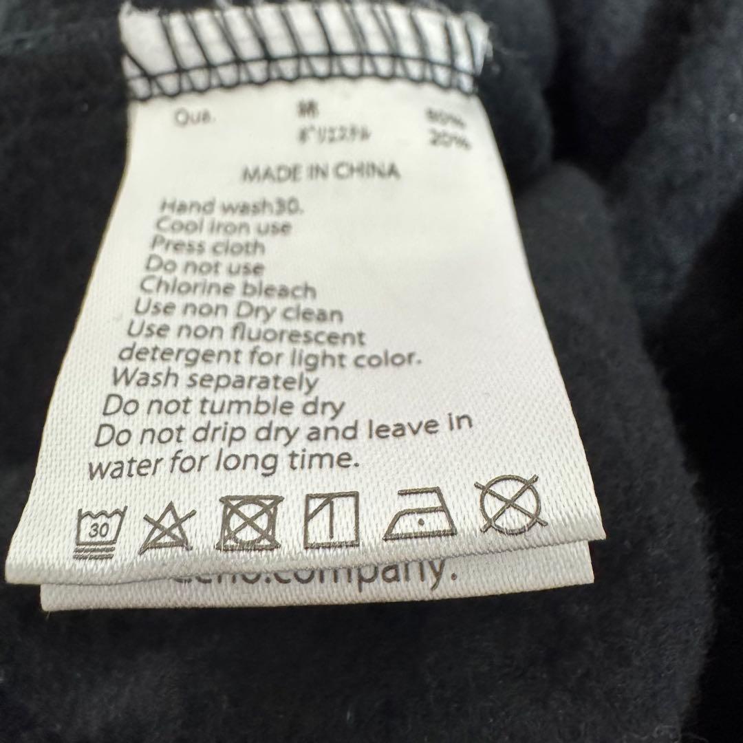 12月迄#FR2 ブラック Heart Rabbit Hoodie XL 未使用