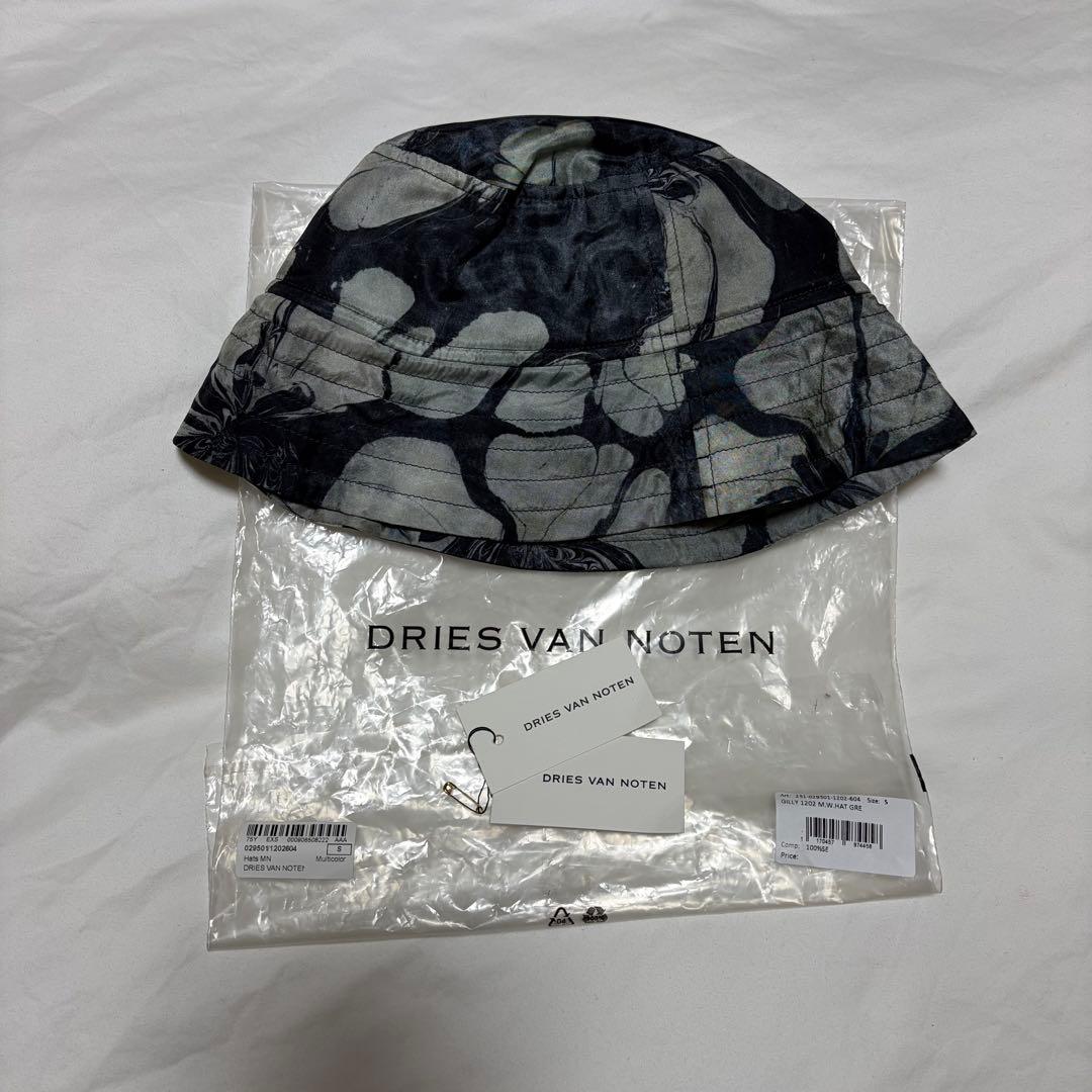 ア*ー様 Dries Van Noten Silk Bucket Hat M.W