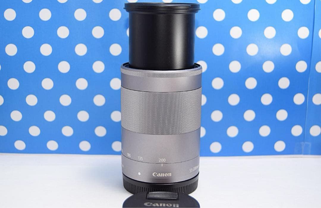 極上美品❤️Canon EF-M 55-200mm IS STM