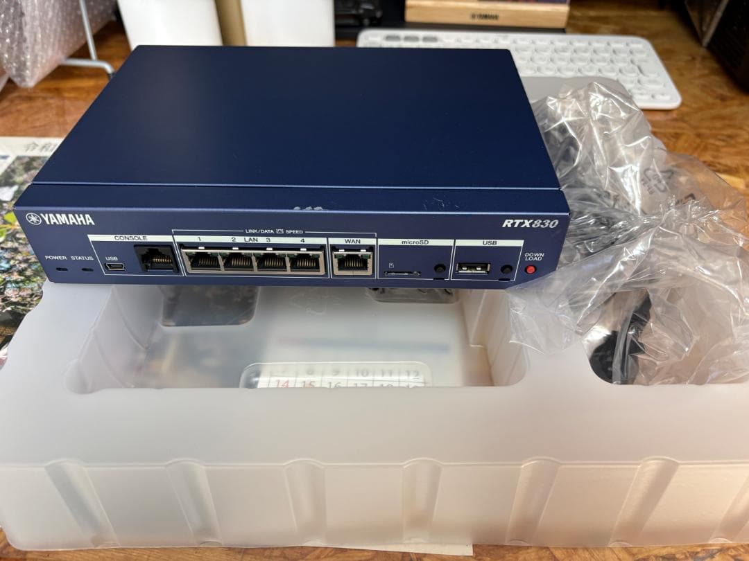 YAMAHA RTX830 有線LANルーター
