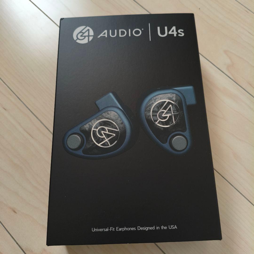 64 AUDIO U4s　3.5mm有線イヤホン