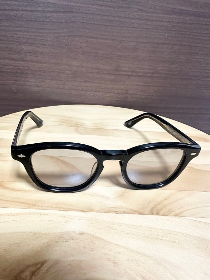 EYEVAN Byron 50 ブラック 度なし 眼鏡 サングラス アイヴァン