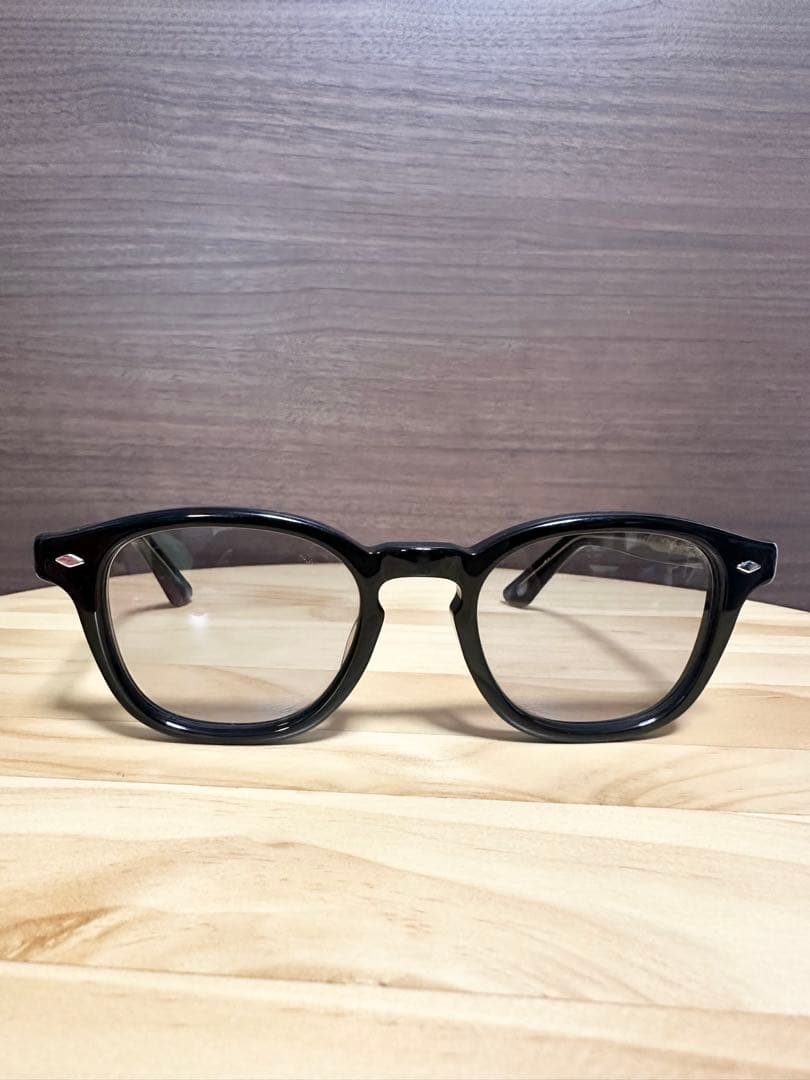 EYEVAN Byron 50 ブラック 度なし 眼鏡 サングラス アイヴァン