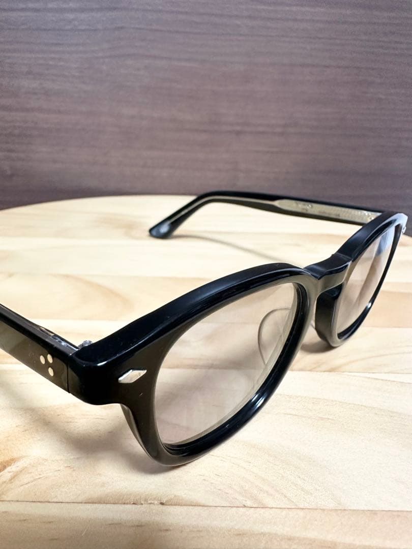 EYEVAN Byron 50 ブラック 度なし 眼鏡 サングラス アイヴァン