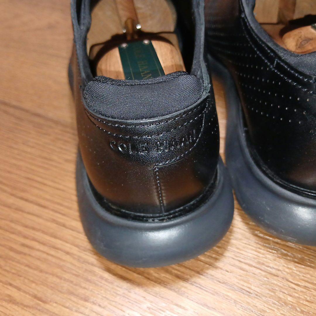 COLE HAAN2ゼログランドレーザーウィングオックスフォード中古ブラック