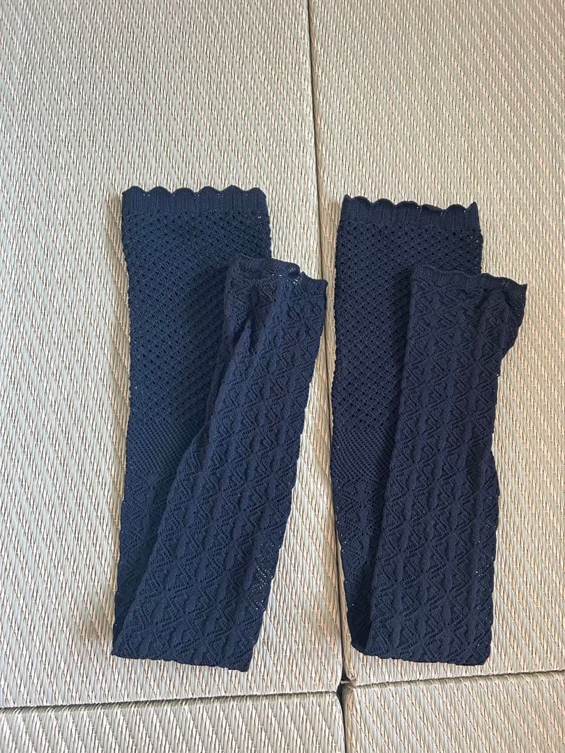 最終値下げfetico LACE FINGERLESS GLOVES BLACK