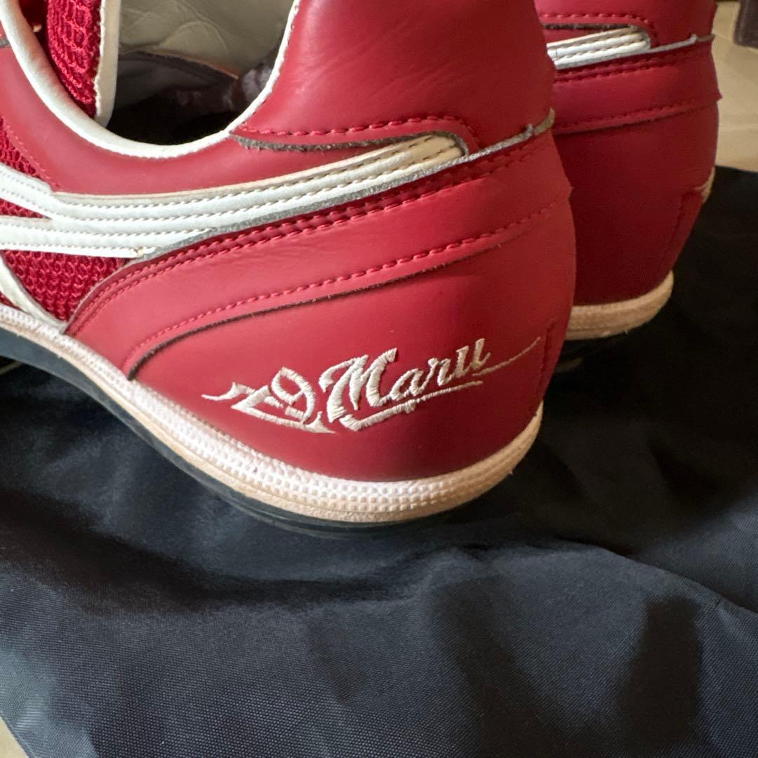 丸選手　スパイク