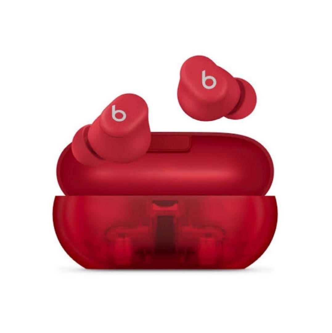 【新品未開封】Beats Solo Buds トランスペアレントレッド 大谷翔平
