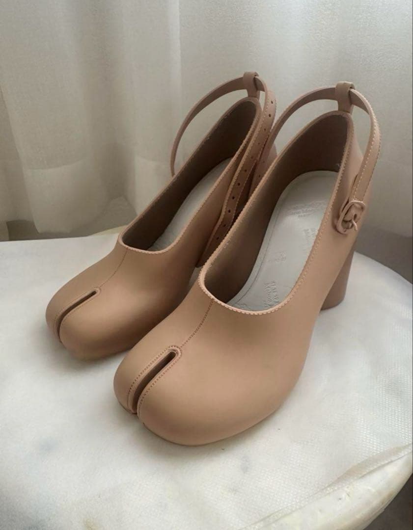 Maison Margiela Tabi ラバー パンプス/24cm 37