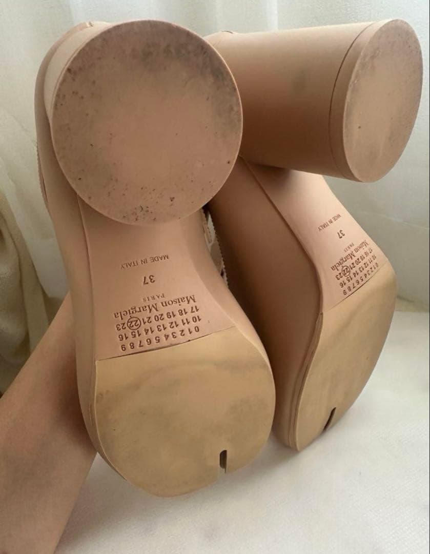 Maison Margiela Tabi ラバー パンプス/24cm 37