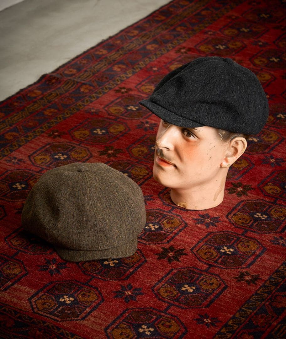 Mr.FATMAN BEAK NEWSBOY CAP SERGE サイズXL