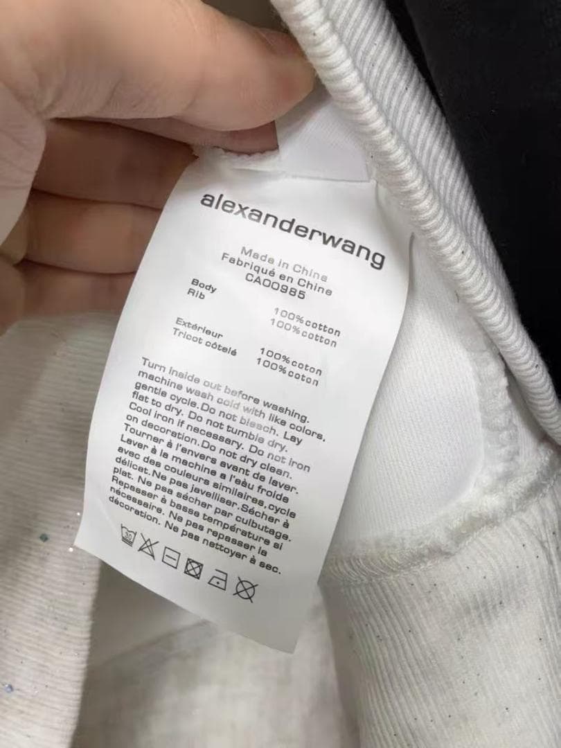 Alexander Wang 満天星 フード付きスウェット Sサイズ