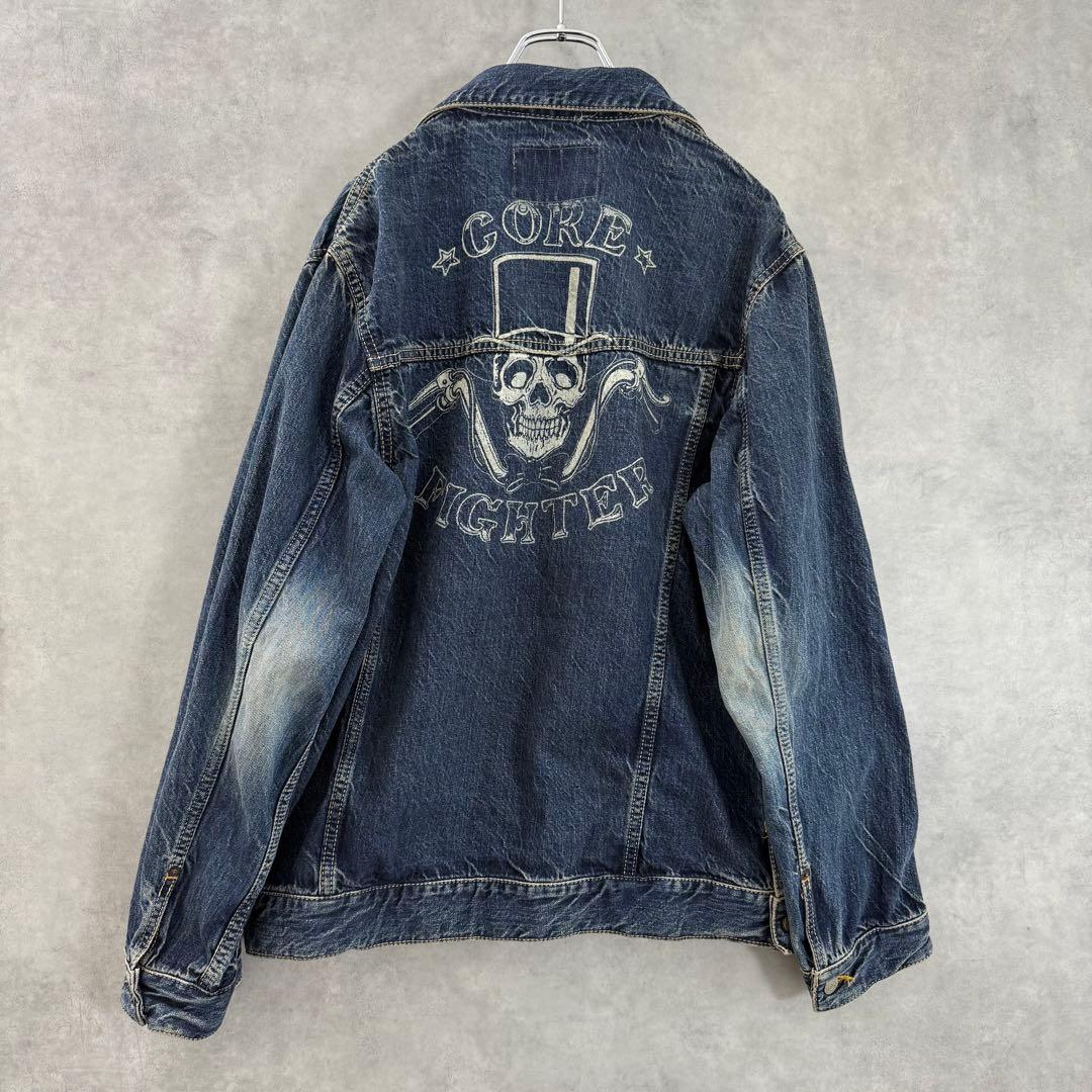 COREFIGHTER コアファイター デニムジャケット LARGE