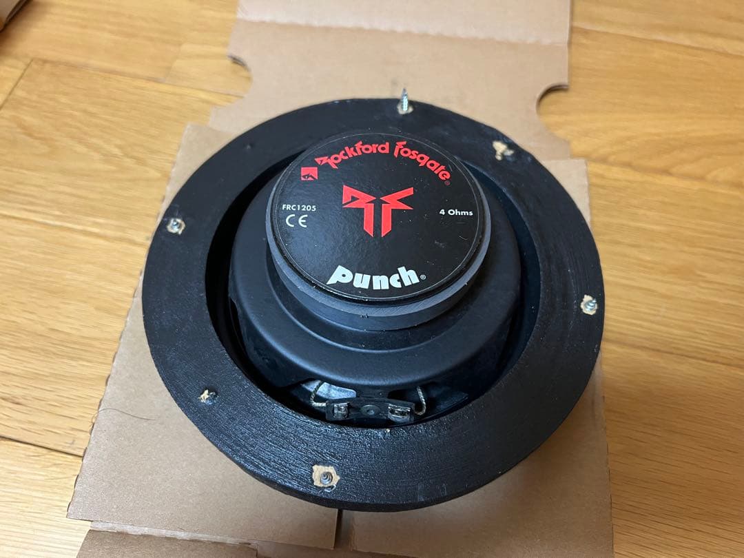 Rockford Fosgate punch スピーカー FRC1205 ペア
