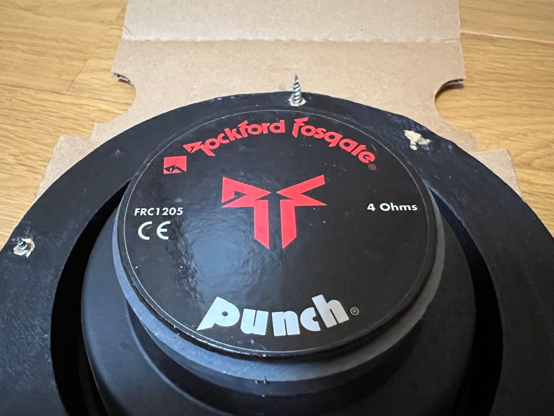 Rockford Fosgate punch スピーカー FRC1205 ペア