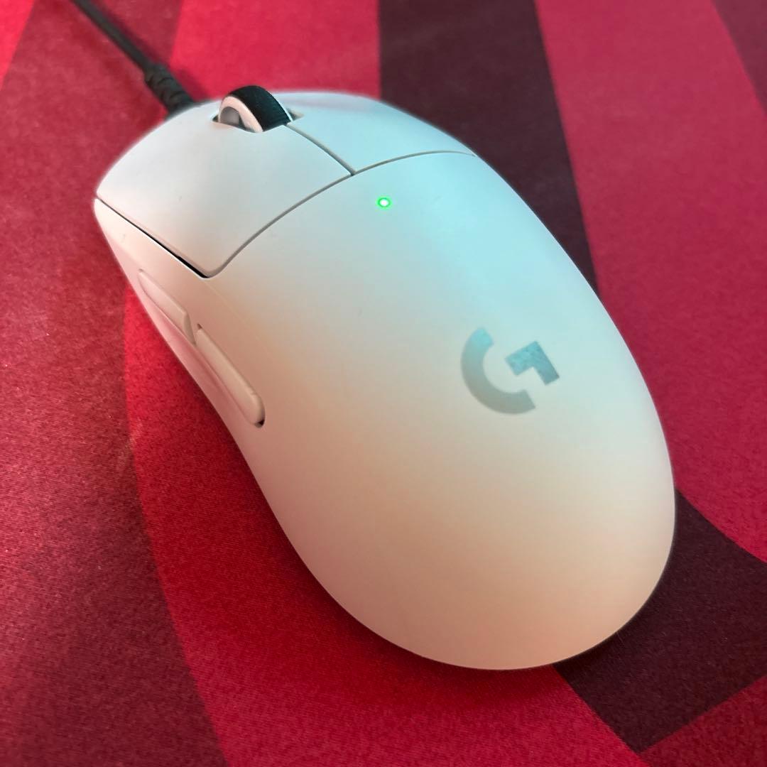 Logitech G PRO ホワイト ゲーミングマウス 本体