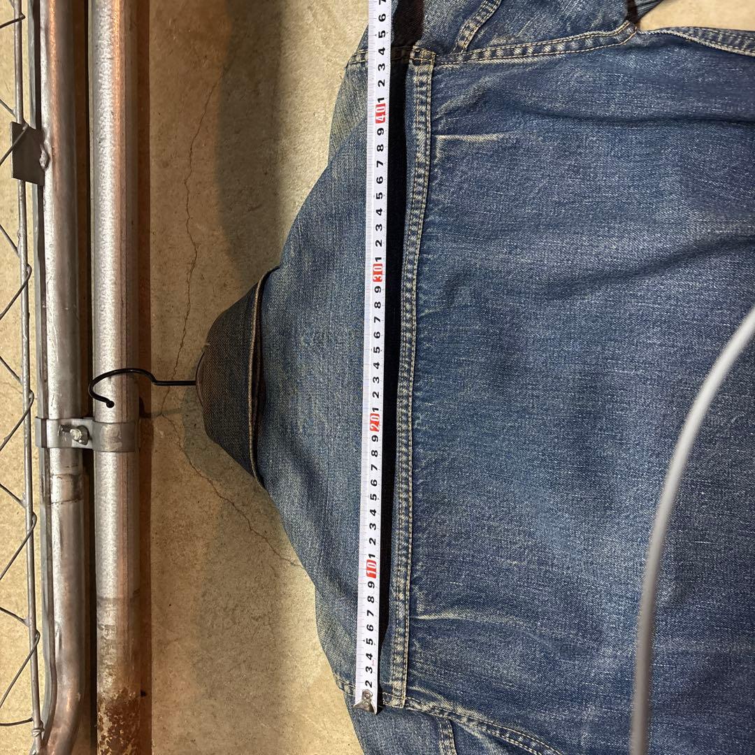 Levi's ヴィンテージセカンド507xx 革パッチ期　濃紺リペア無デニム古着
