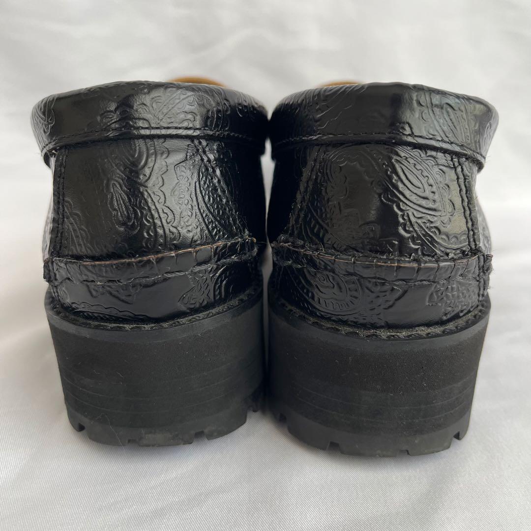 【最終価格‼️】ケンフォード ペイズリー　タンクソール 24㎝ ブラック