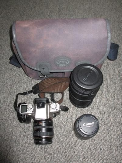 フィルムカメラ 一眼レフ ＥＯＳ５５ 別レンズ付属