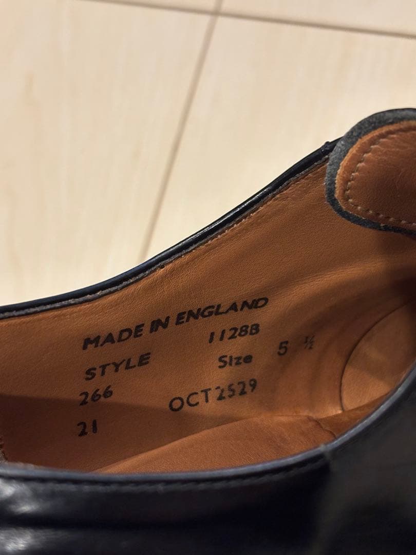 SALE！ Sanders Military Derby Shoe GB 5.5