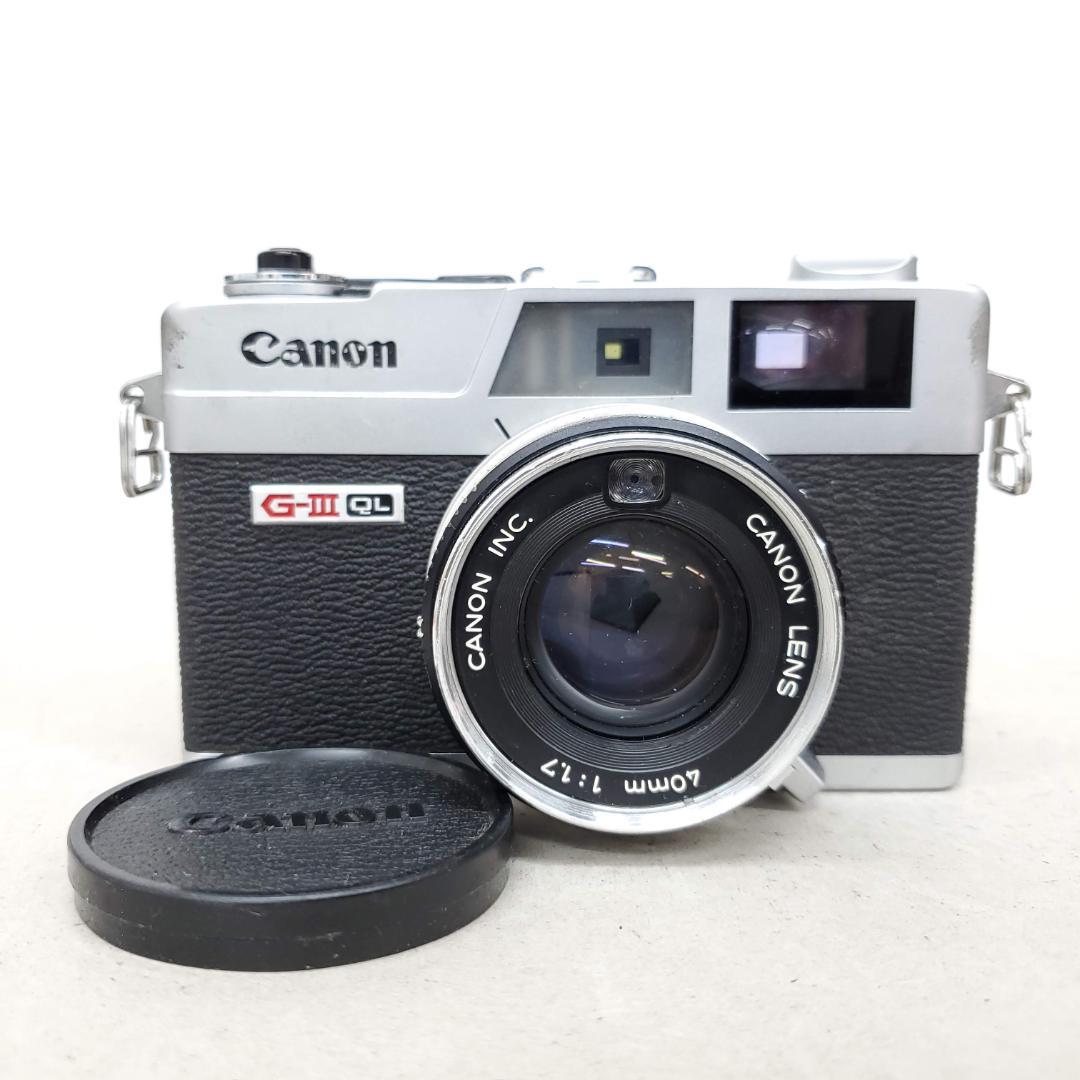 Canon Canonet QL17 G-Ⅲ F1121-373-3v p