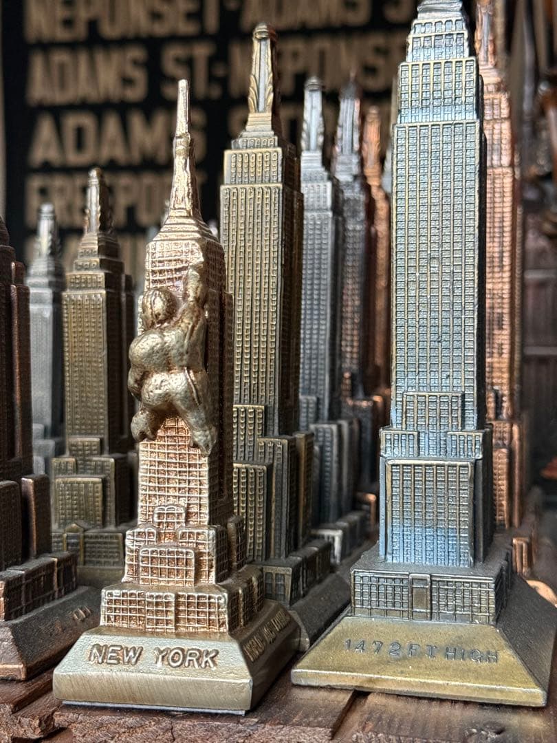アンティーク雑貨 Empire State Building with King Kong