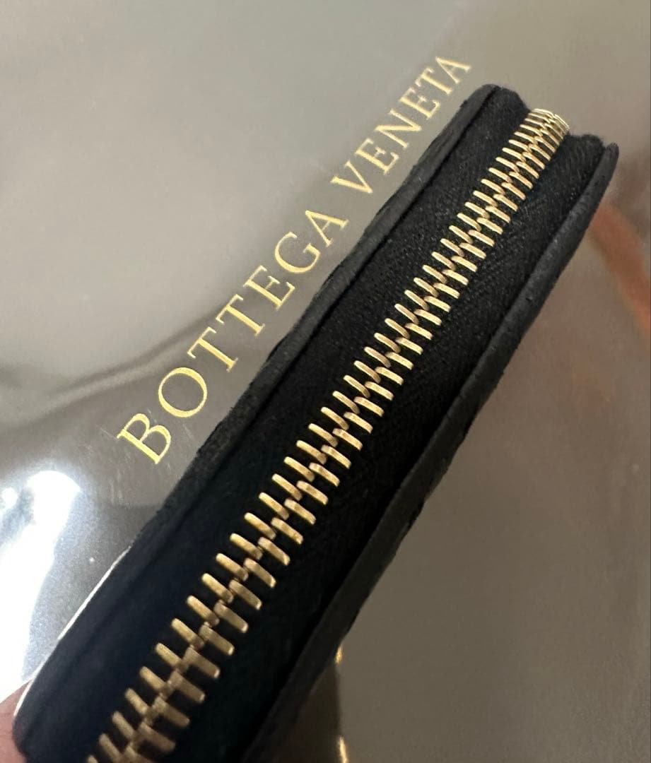 ★【極美品】ボッテガヴェネタ ケース ラム／ネロブラック／ゴールド✨✨✨1️⃣