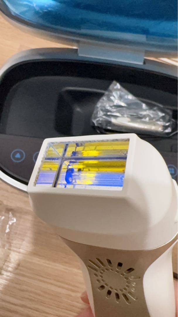 ケノン 脱毛器 ver8.4【シャンパンゴールド】付属品全てあり