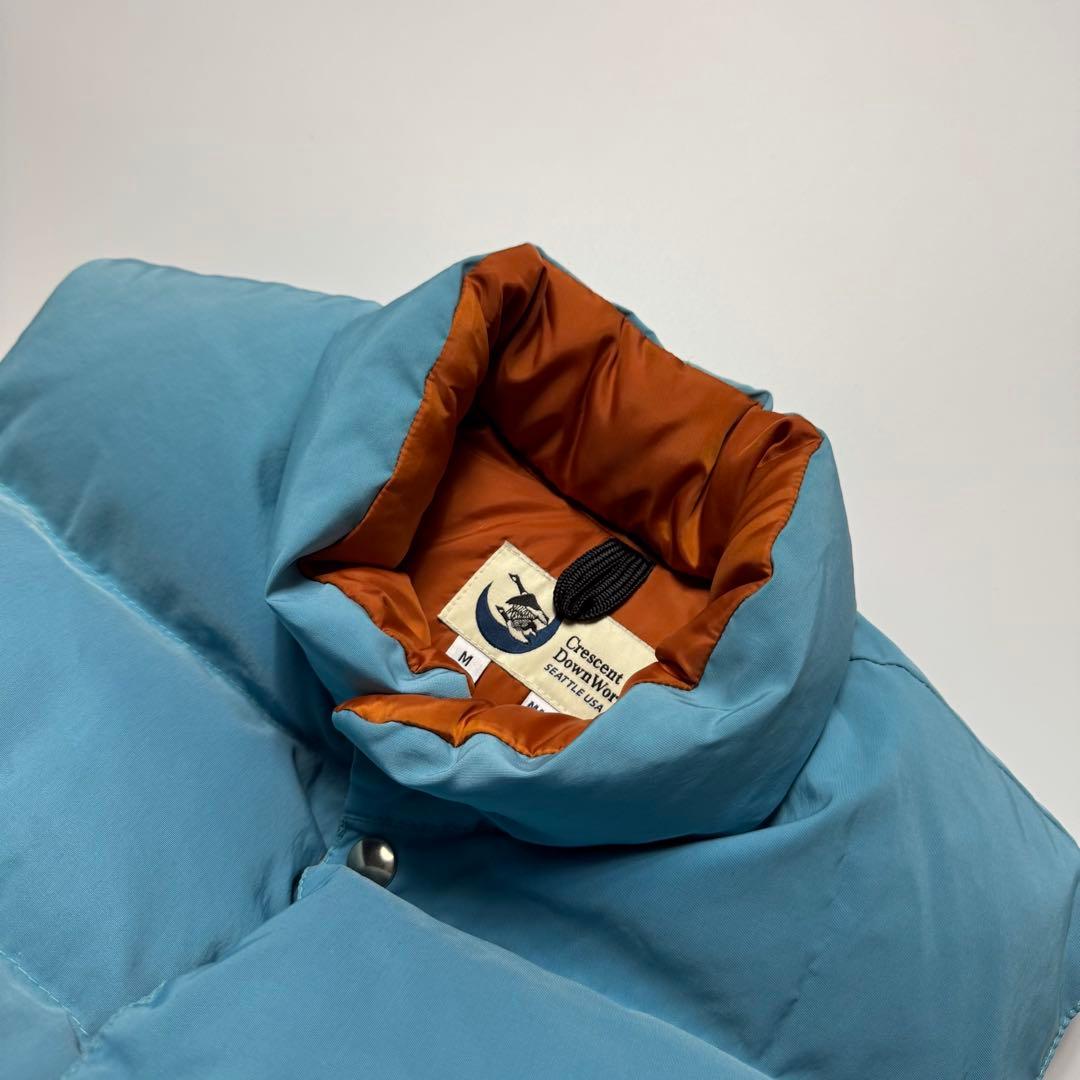 クレセントダウンワークス　ダウンベスト　USA製