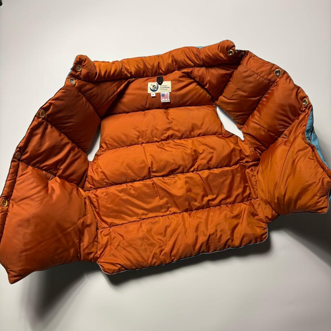 クレセントダウンワークス　ダウンベスト　USA製