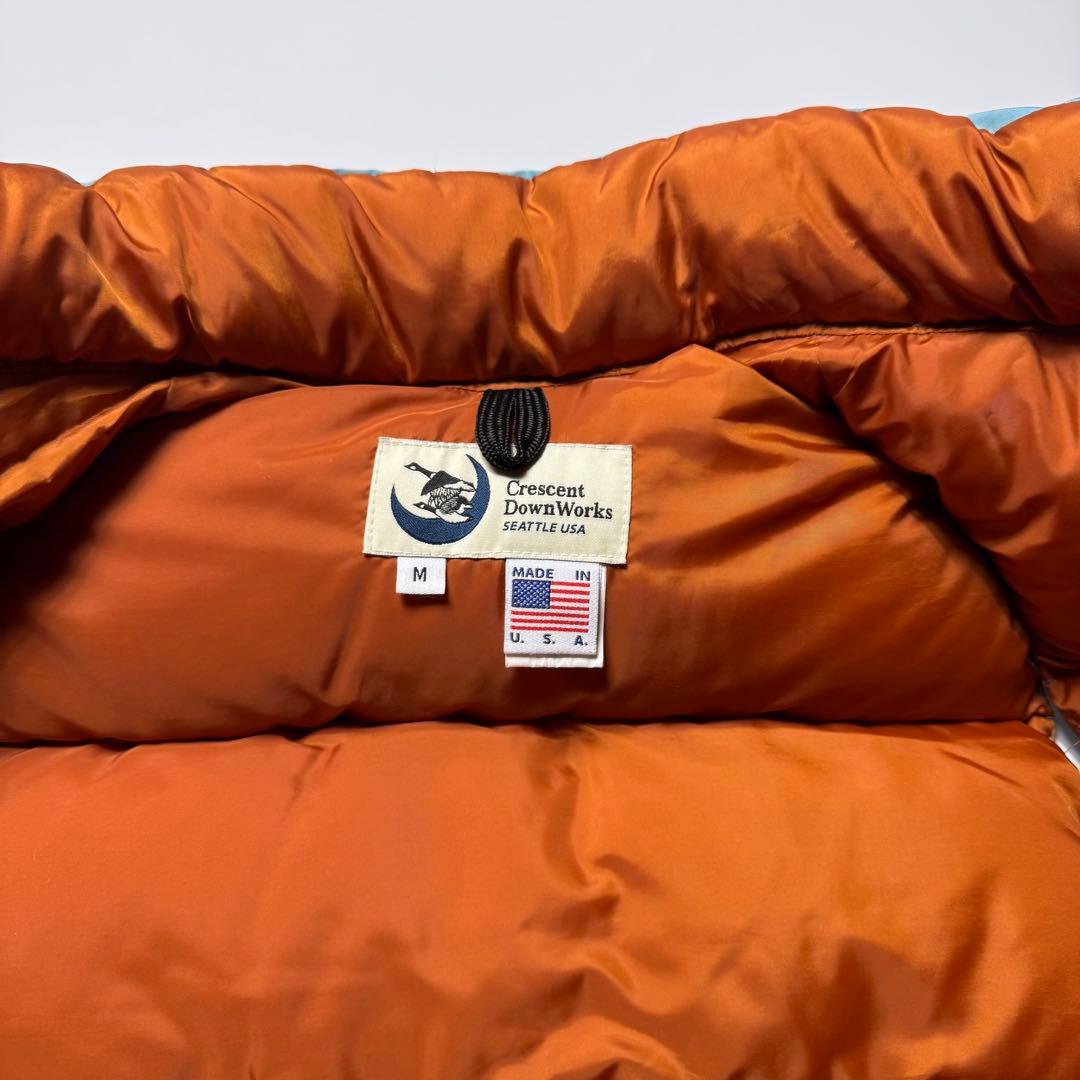 クレセントダウンワークス　ダウンベスト　USA製
