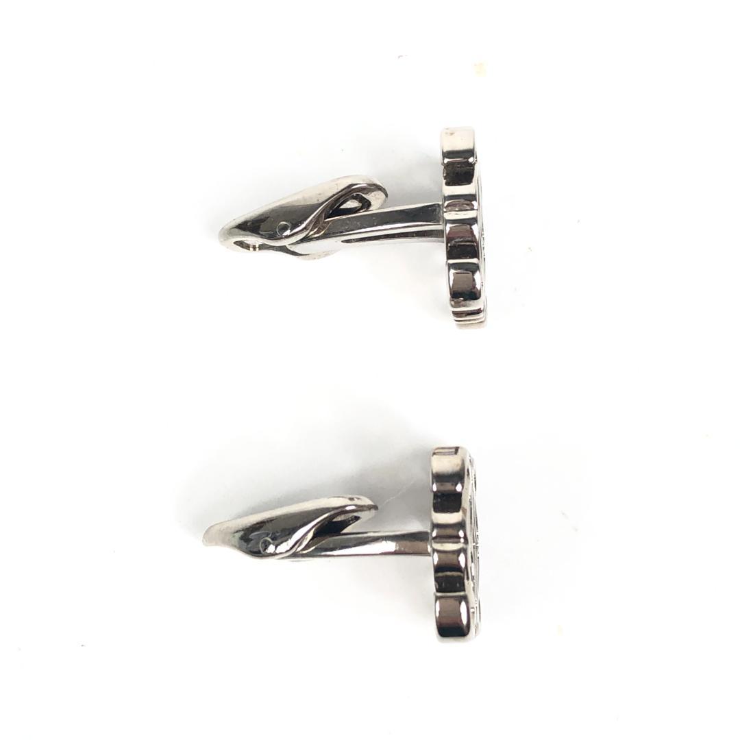 8F293/ロエベ/カフリンクス/カフス/アナグラム/シルバー/シルバー金具