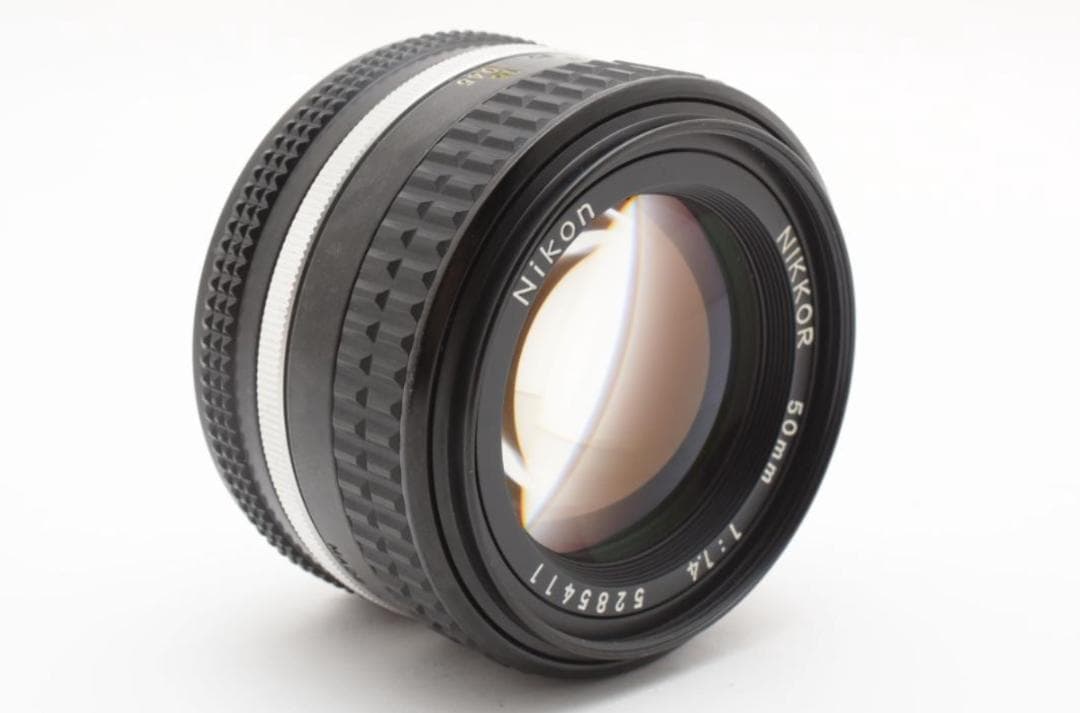 【美品】Nikon Ai-s 50mm f/1.4 単焦点 レンズ ニコン MF