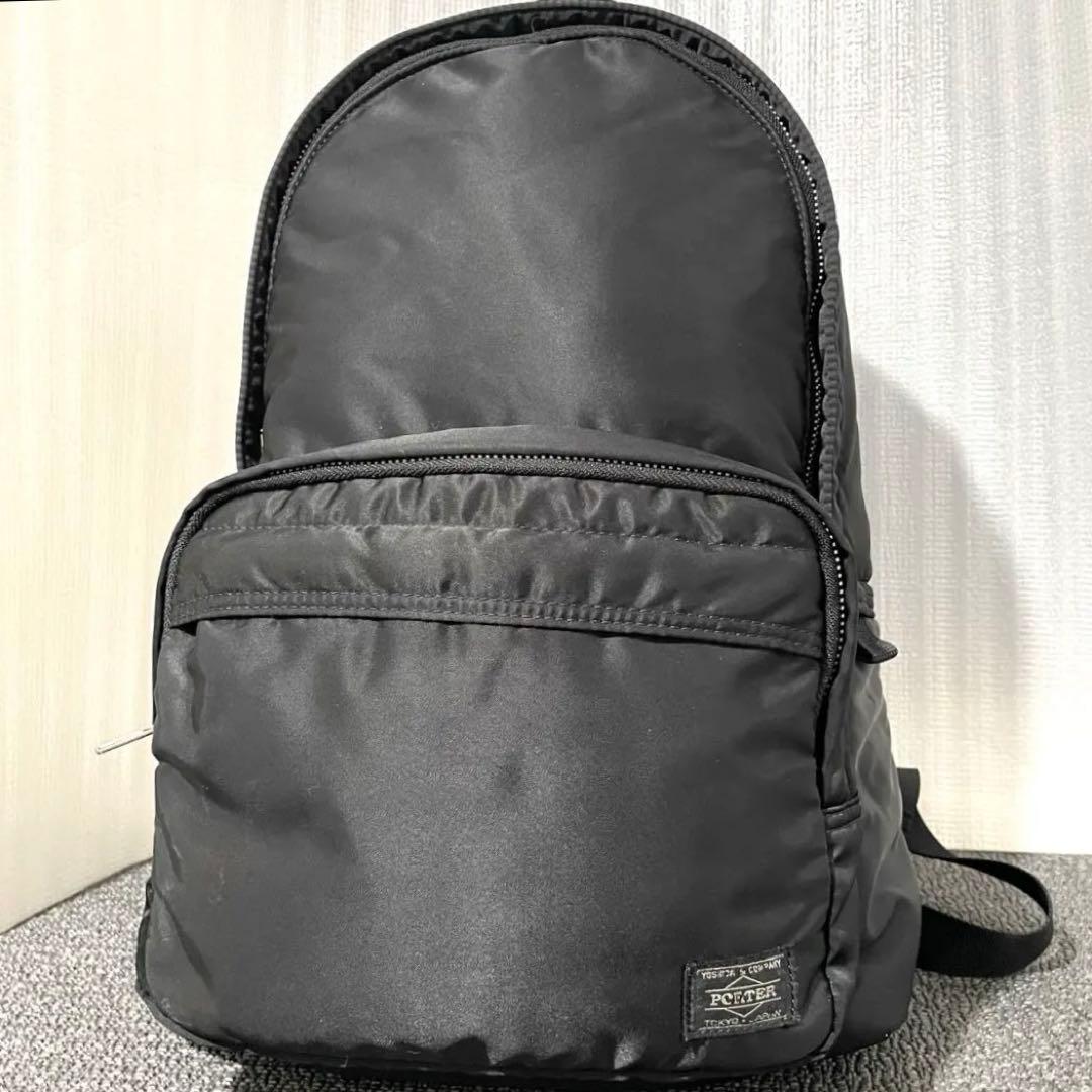 人気 希少✨ PORTER タンカー リュック バックパック 黒 A4