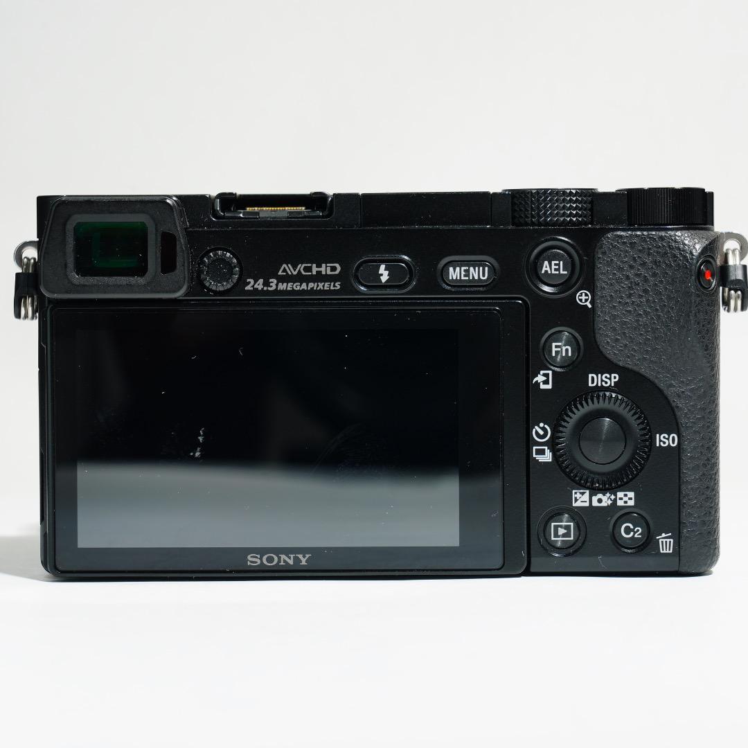 【美品】SONY ミラーレス α6000 ILCE-6000 ブラック 制限解除