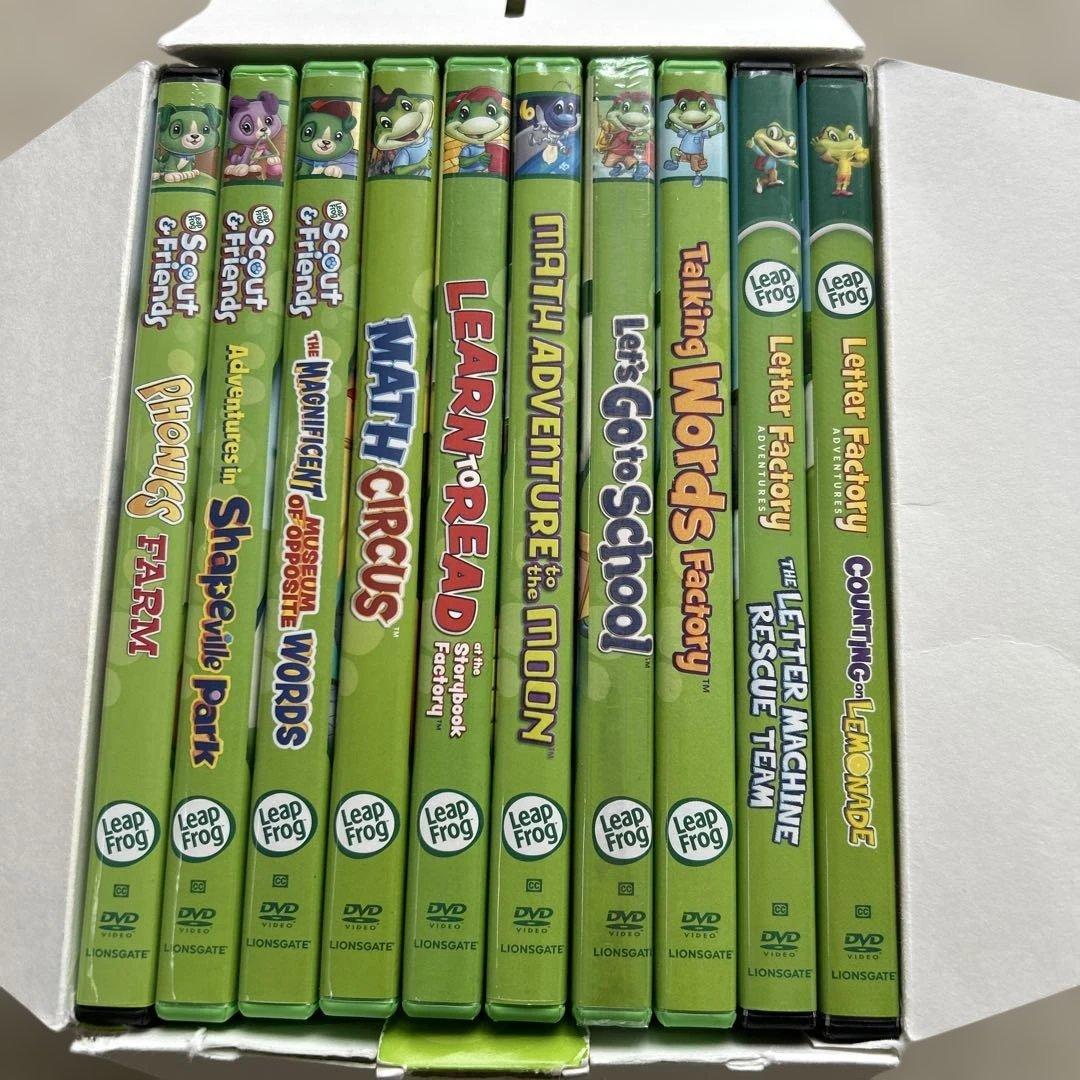 LeapFrog 英語DVD セット 10本