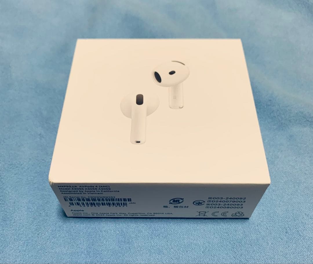 AirPods 4 (ANC) 本体 ESRケース付き おまけ付き