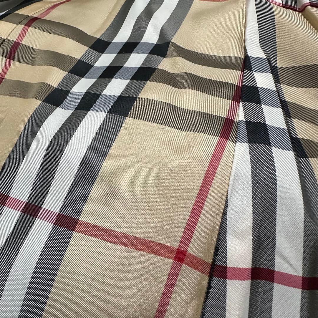 美品　BURBERRYBLUELABEL ウールコート　ノバチェック　アンゴラ混