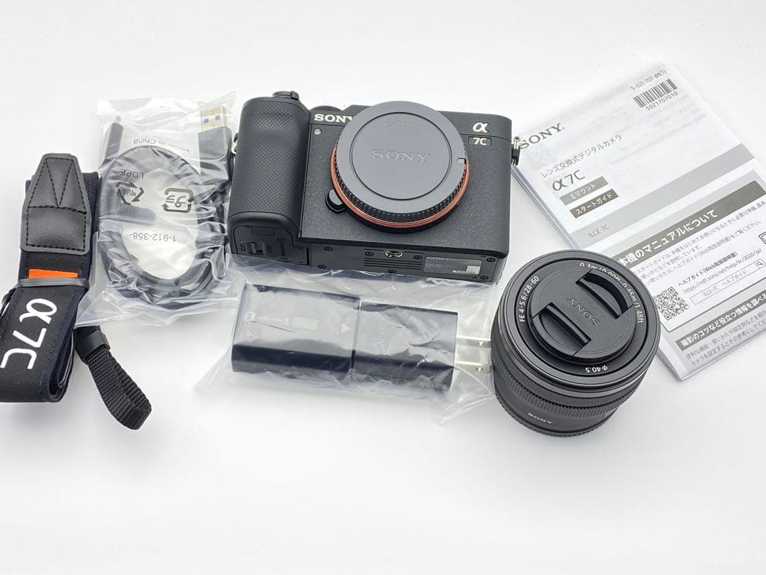 Sony α7C ミラーレス一眼 FE 28-60mmズームレンズキット ほぼ新