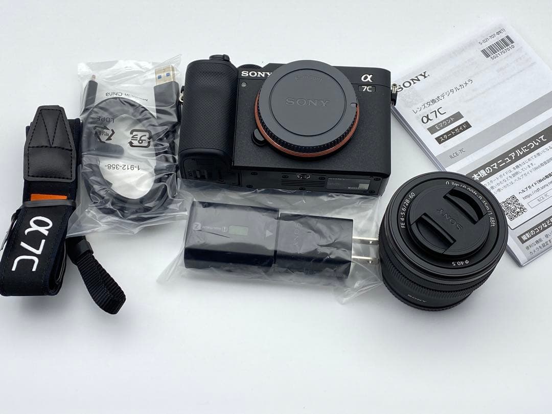 Sony α7C ミラーレス一眼 FE 28-60mmズームレンズキット ほぼ新