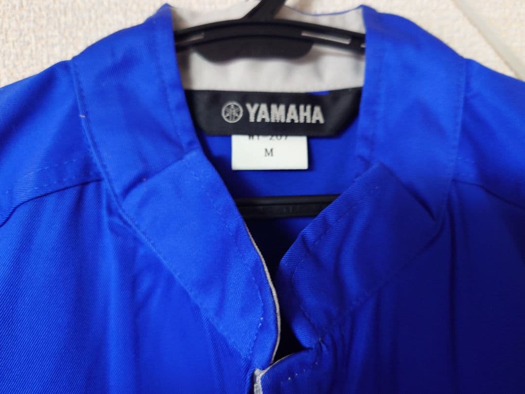 YAMAHA 　ツナギ　 Mサイズ 青/黒　2着セット