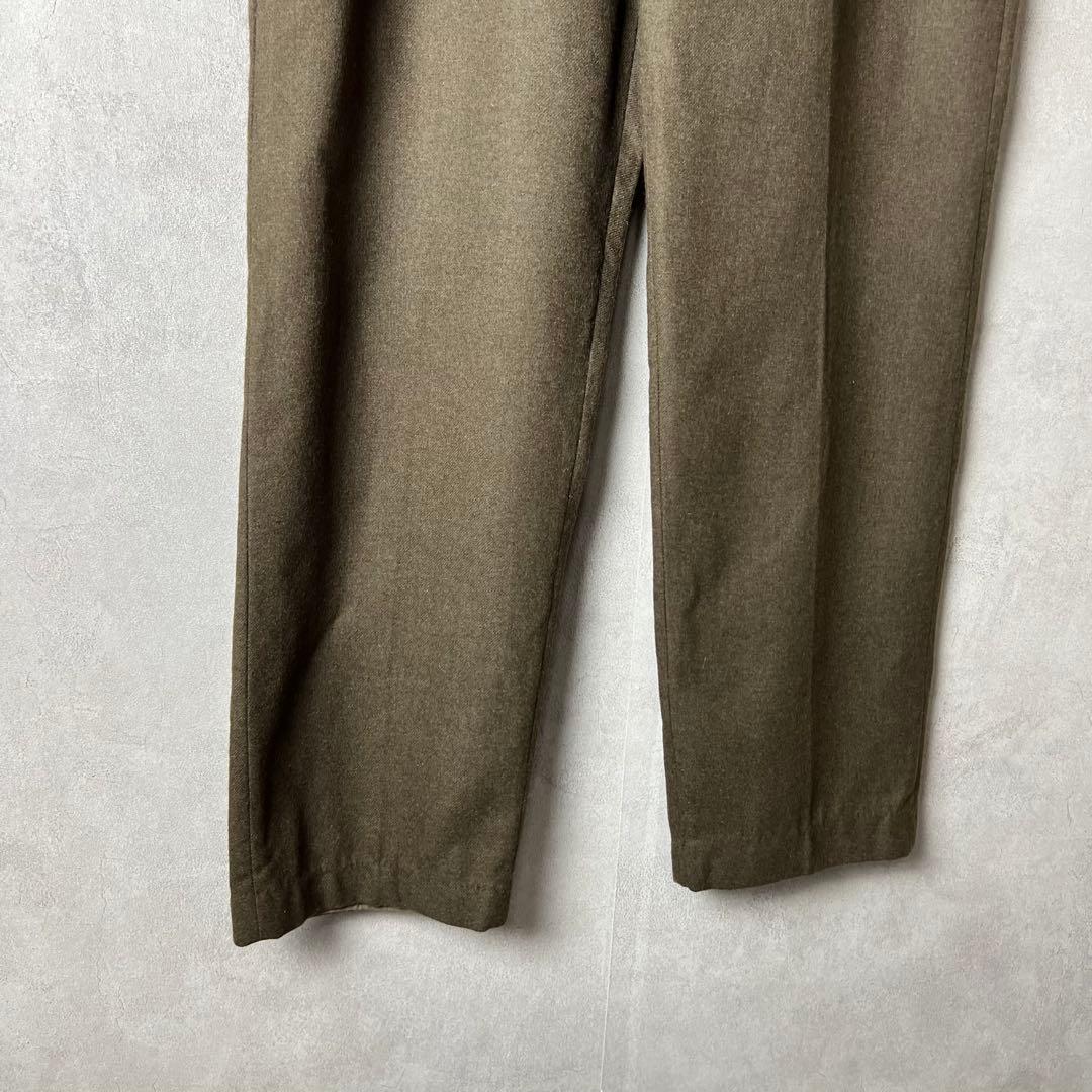 50s フランス軍 M-52 ウールトラウザーズ M52 厚手 vintage