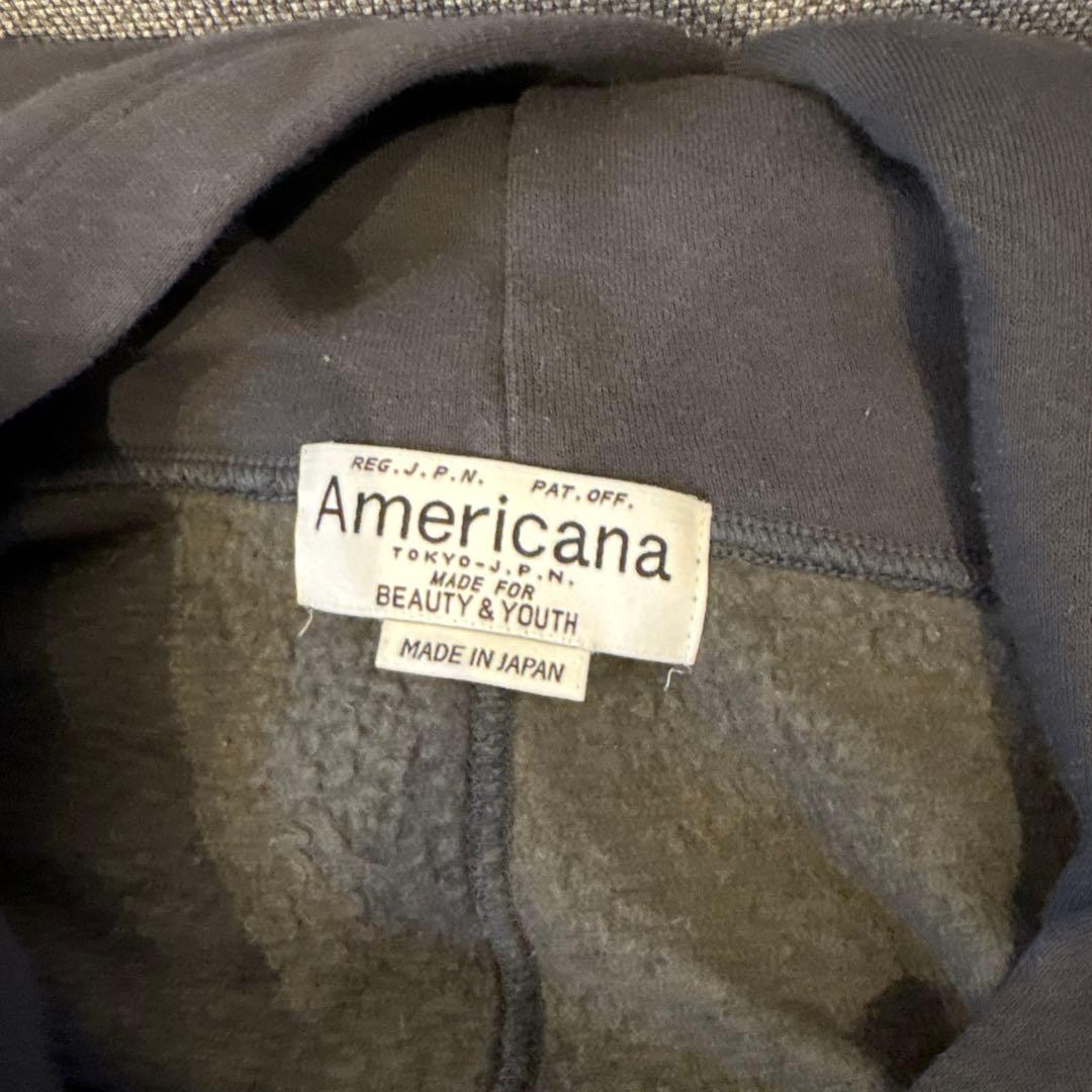 Americana スウェットジップパーカー
