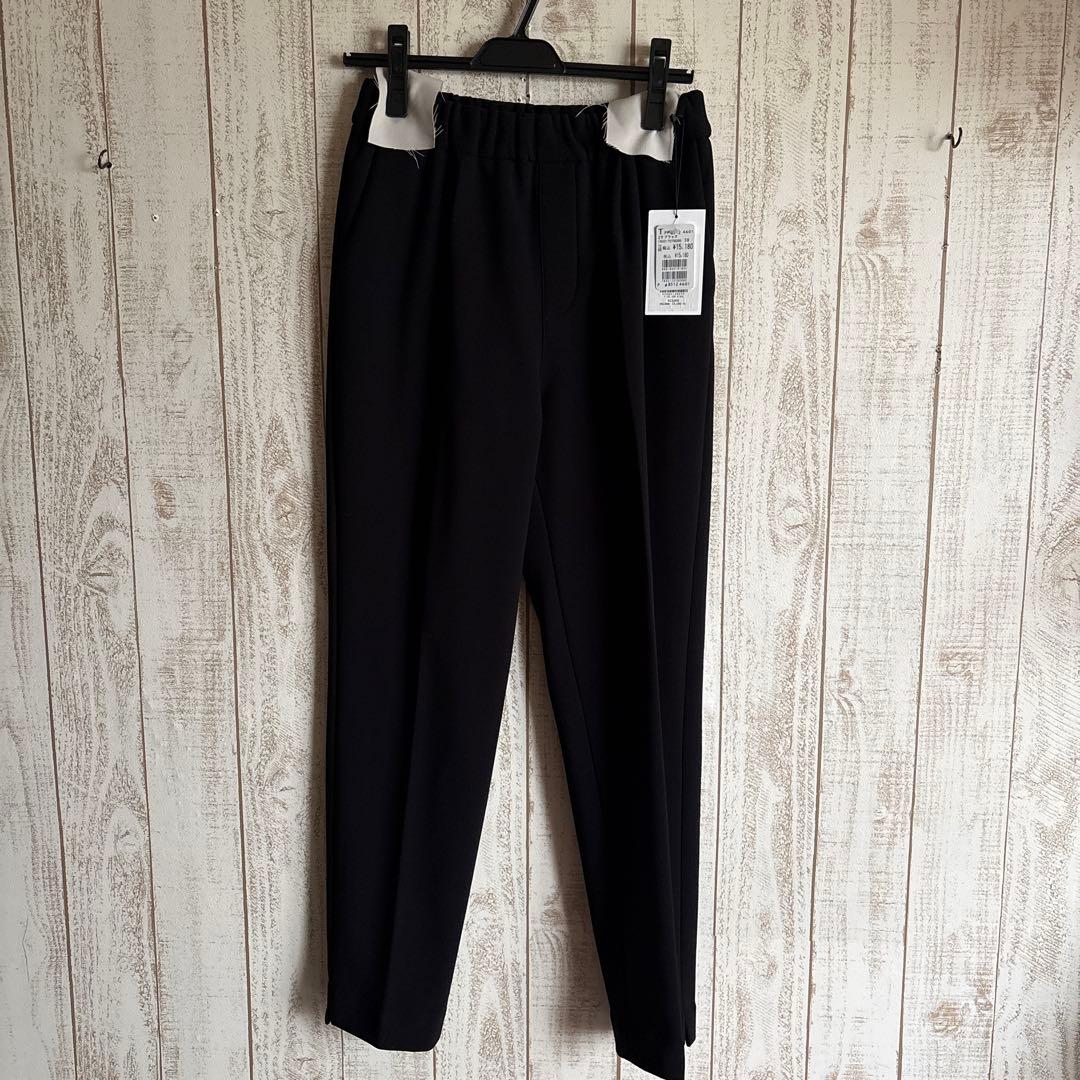 新品　passione 定価¥1万5180円　裏起毛　パンツ　黒　スコットクラブ